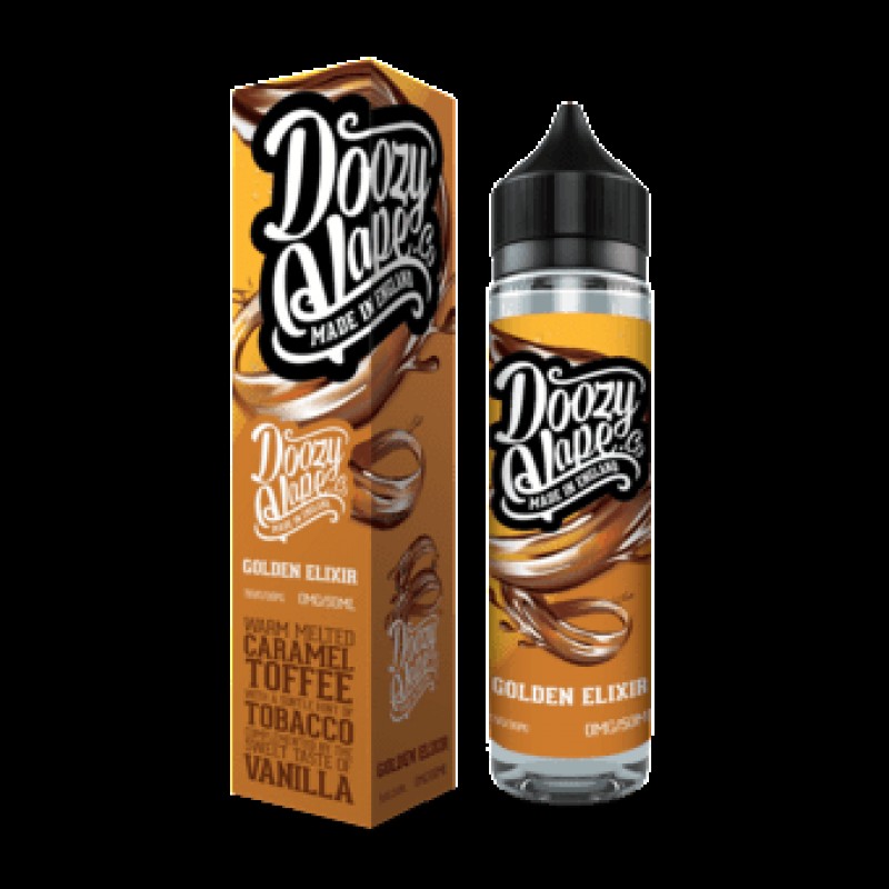 Doozy Vape Co. Golden Elixir Tobacco Shortfill 50m...