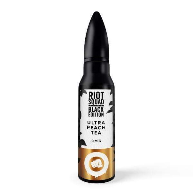 Riot Squad Black Edition Ultra Peach Tea Shortfill...