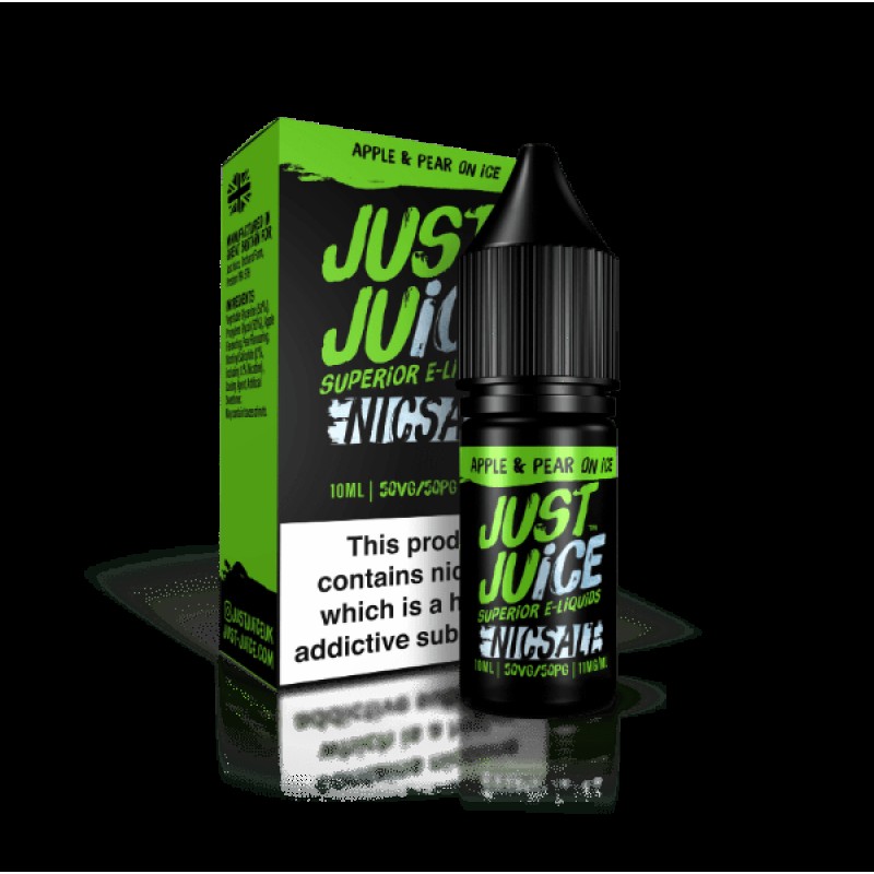 Just Juice Apple and Pear on Ice Nic Salt 10ml