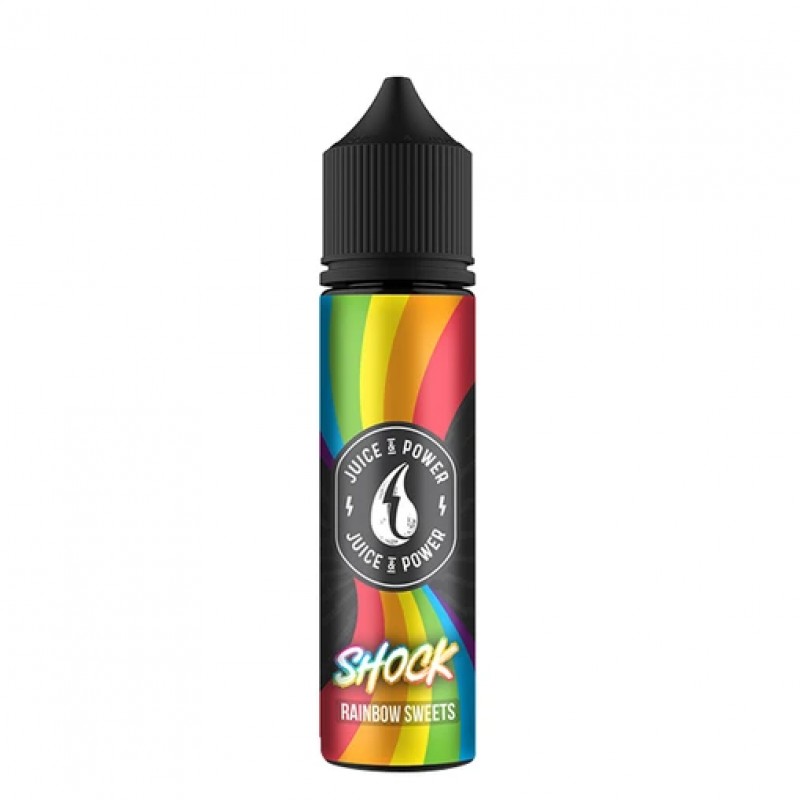 Juice N Power Shock Rainbow Sweets Shortfill 50ml