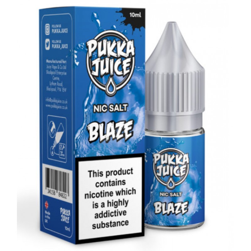 Pukka Juice Blaze Nic Salt 10ml