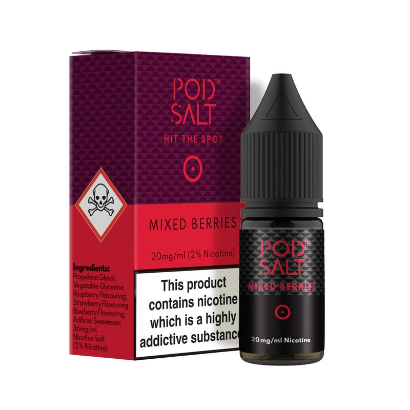 Pod Salt Mixed Berries Nic Salt 10ml