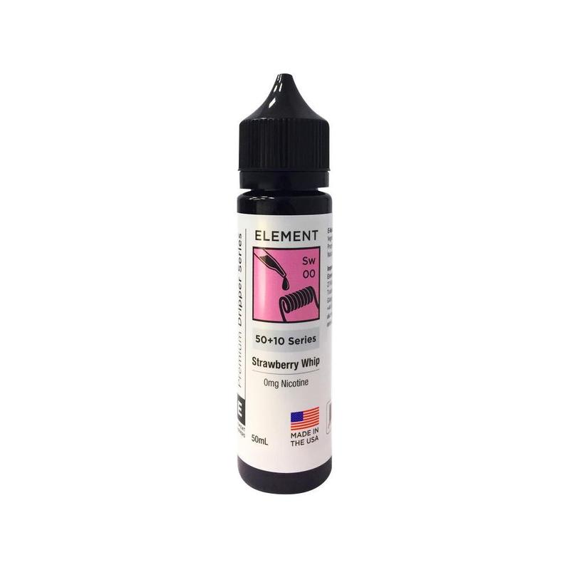 Element Strawberry Whip Shortfill E-liquid 50ml