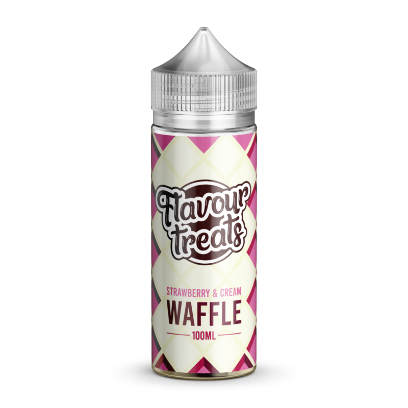 Flavour Treats Strawberry and Cream Waffle Shortfi...