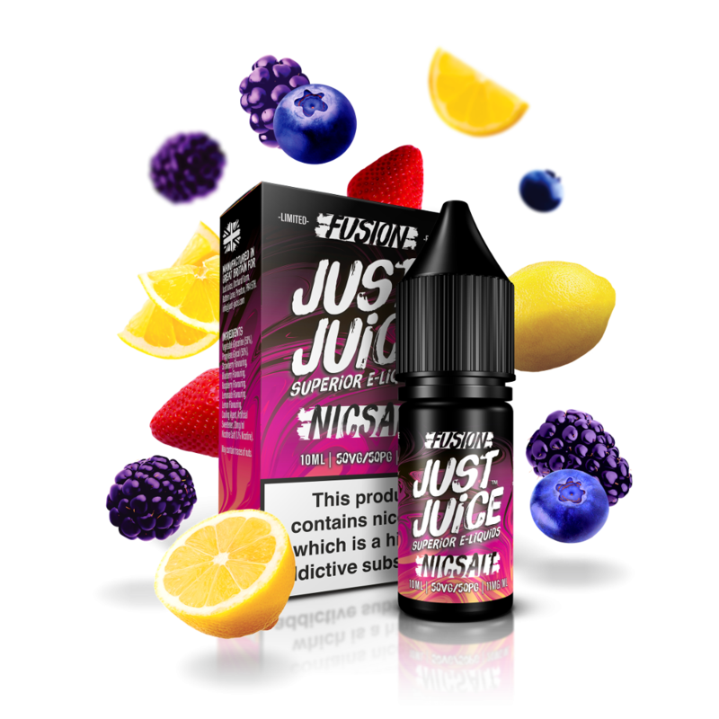 Just Juice Fusion Berry Brust & Lemonade Nic S...