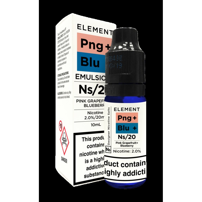 Element NS Pink Grapefruit & Blueberry Nic Sal...