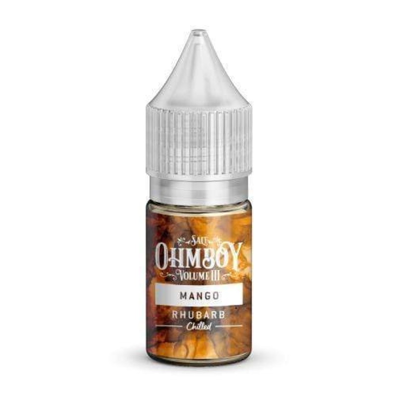 Ohm Boy Volume III Mango Rhubarb Nic Salt E-Liquid...