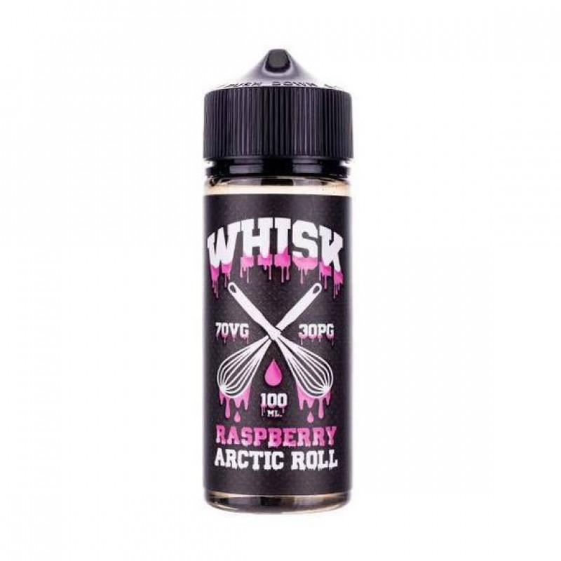 Whisk Raspberry Arctic Roll Shortfill 100ml