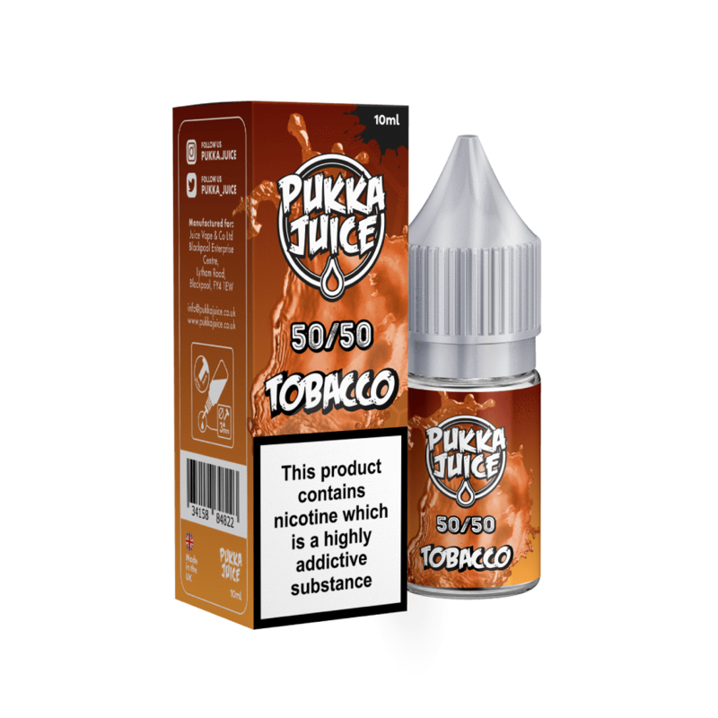 Pukka Juice Tobacco E-liquid 10ml