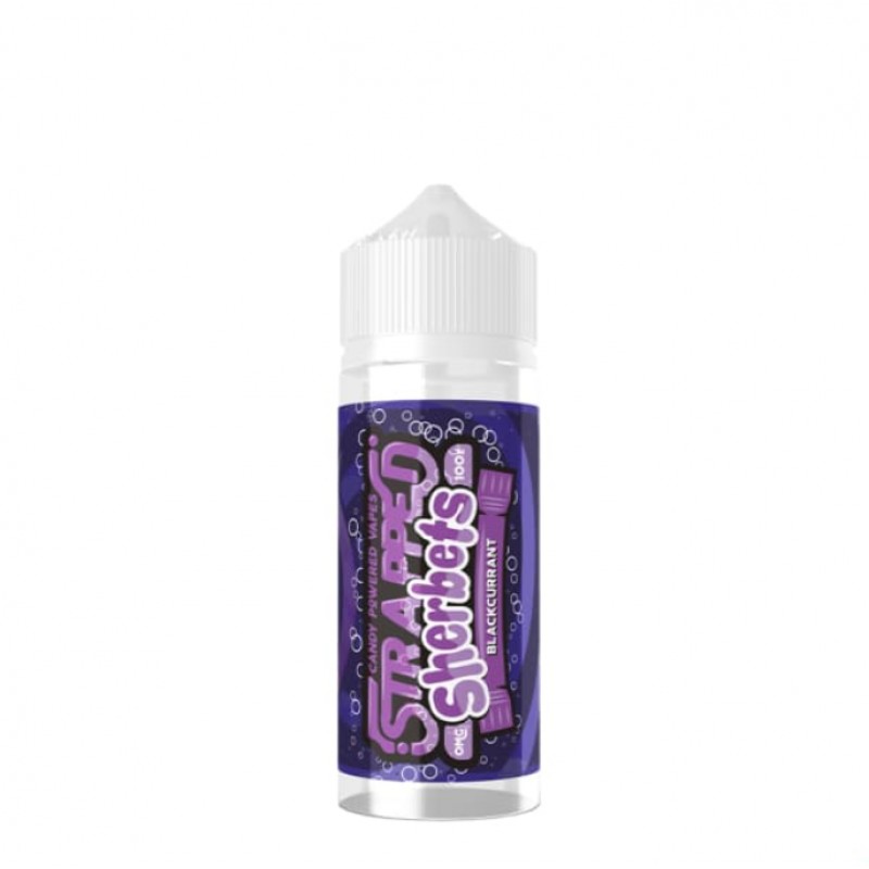 Strapped Sherbets Blackcurrant Shortfill 100ml