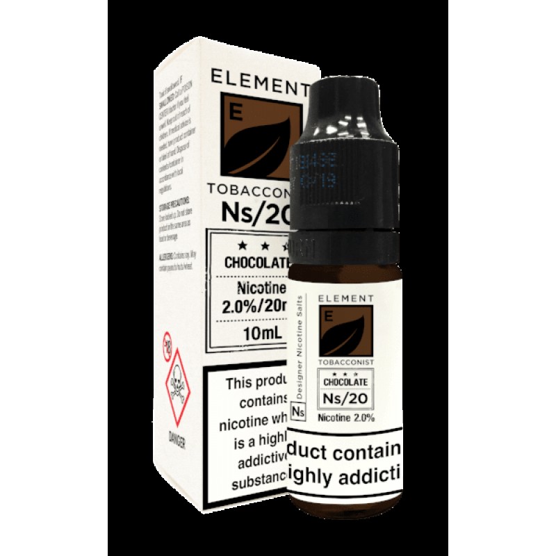 Element NS Chocolate Tobacco Nic Salt 10ml