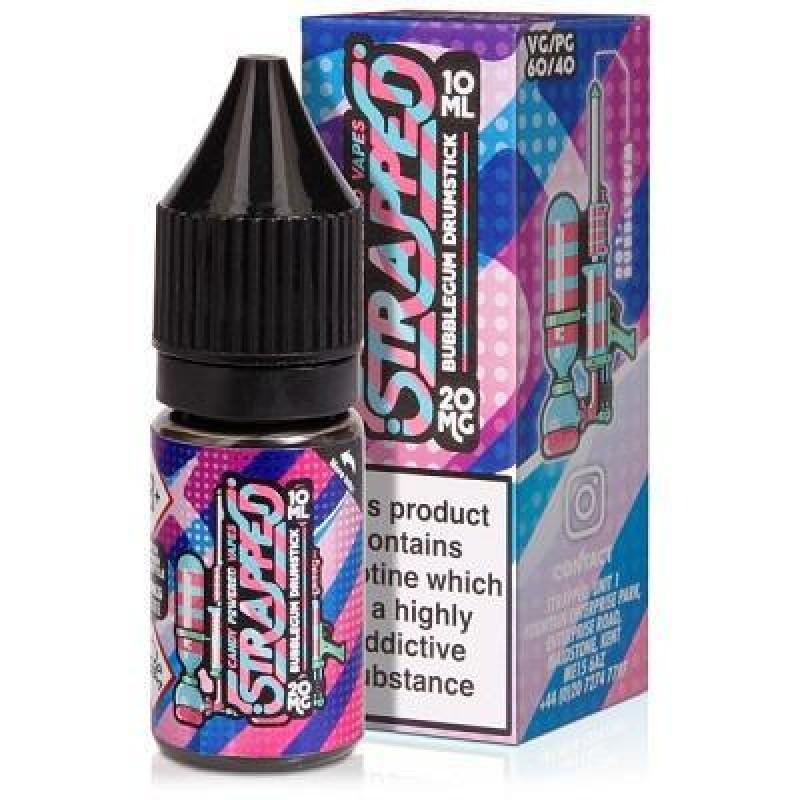 Strapped Bubblegum Drumstick Nic Salt 10ml