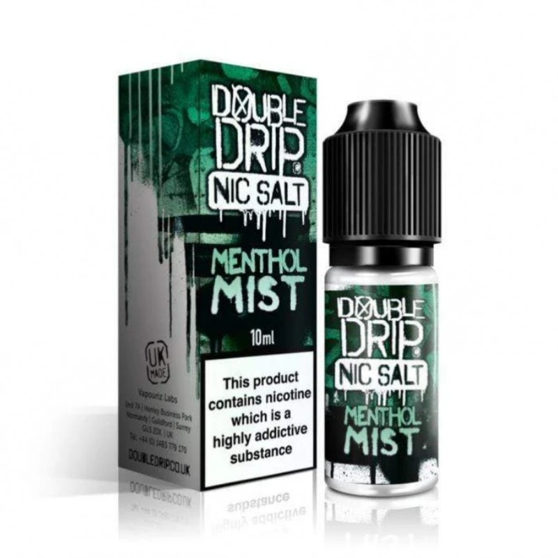 Double Drip Menthol Mist Nic Salt 10ml