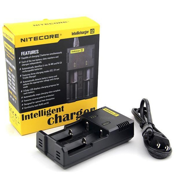 Nitecore Intellicharger NEW i2 Battery Charger