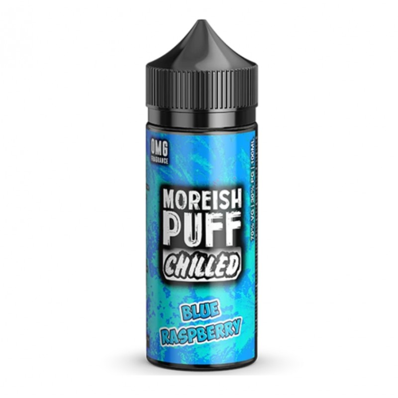 Moreish Puff Chilled Blue Raspberry Shortfill 100m...