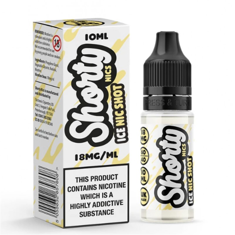 Shorty Nics Ice Nic Shot 10ml