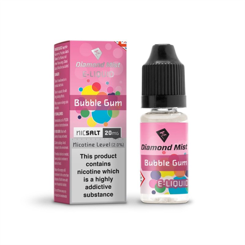 Diamond Bubble Gum Nic Salt 10ml