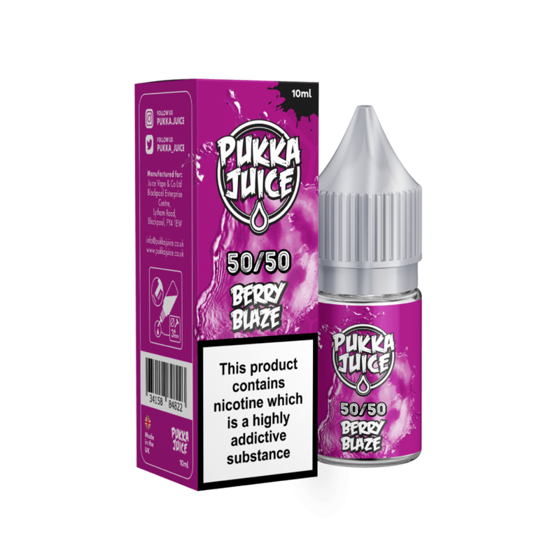 Pukka Juice Berry Blaze E-liquid 10ml