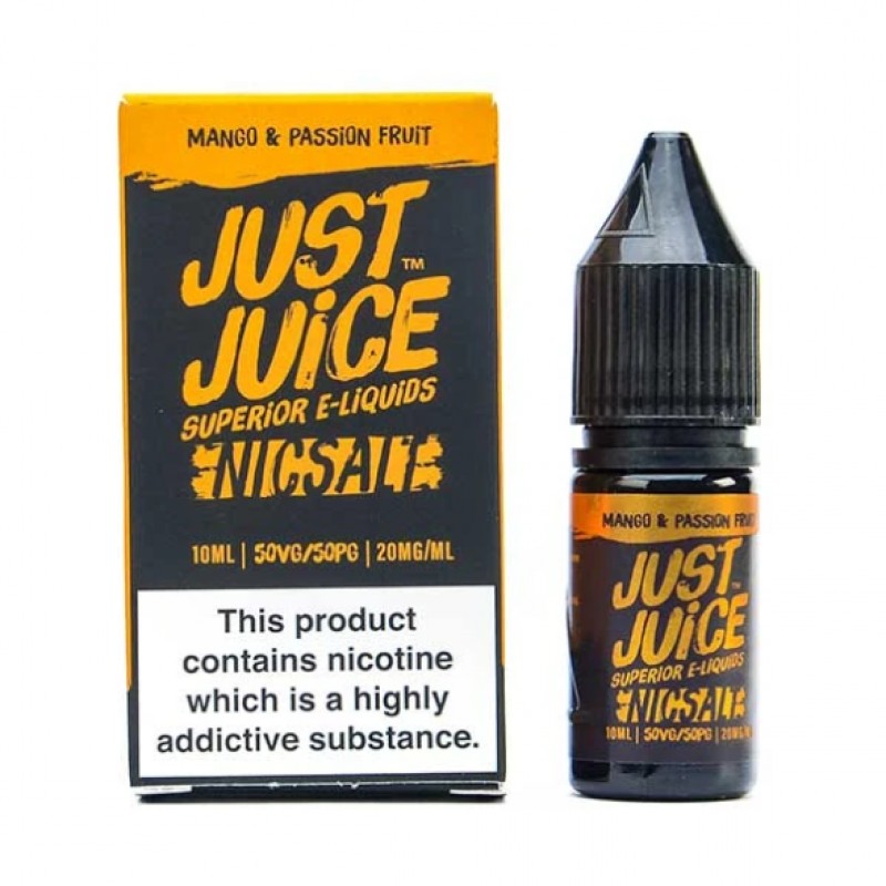 Just Juice Mango & Passion Fruit Nic Salt 10ml