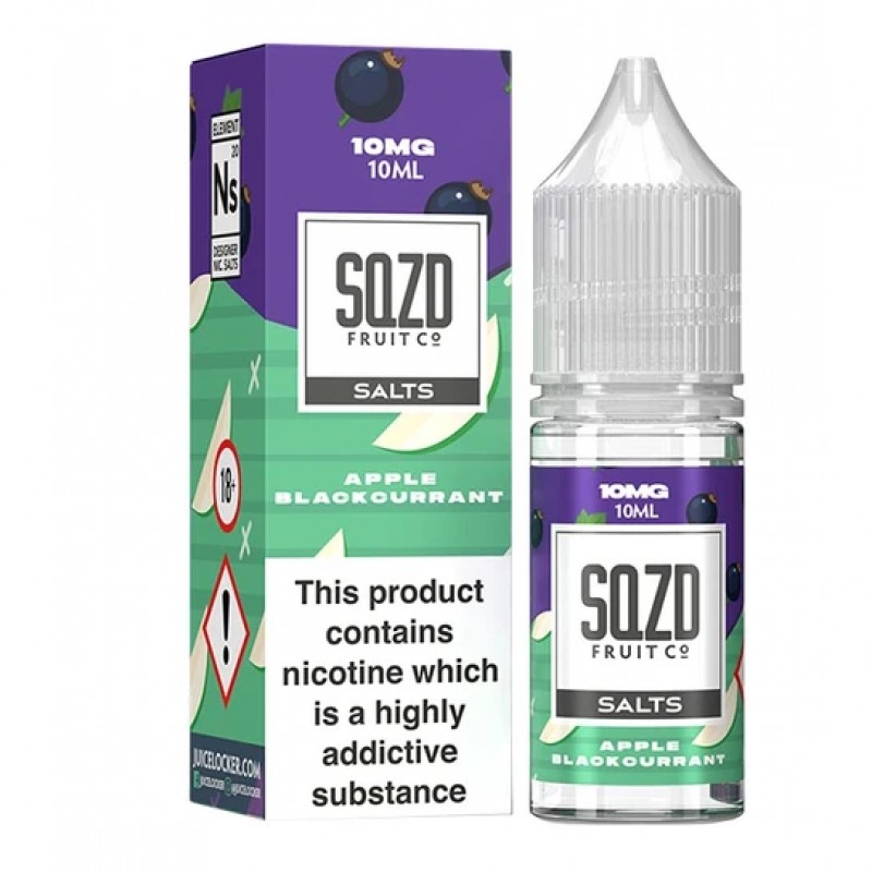 SQZD Apple Blackcurrant Nic Salt 10ml