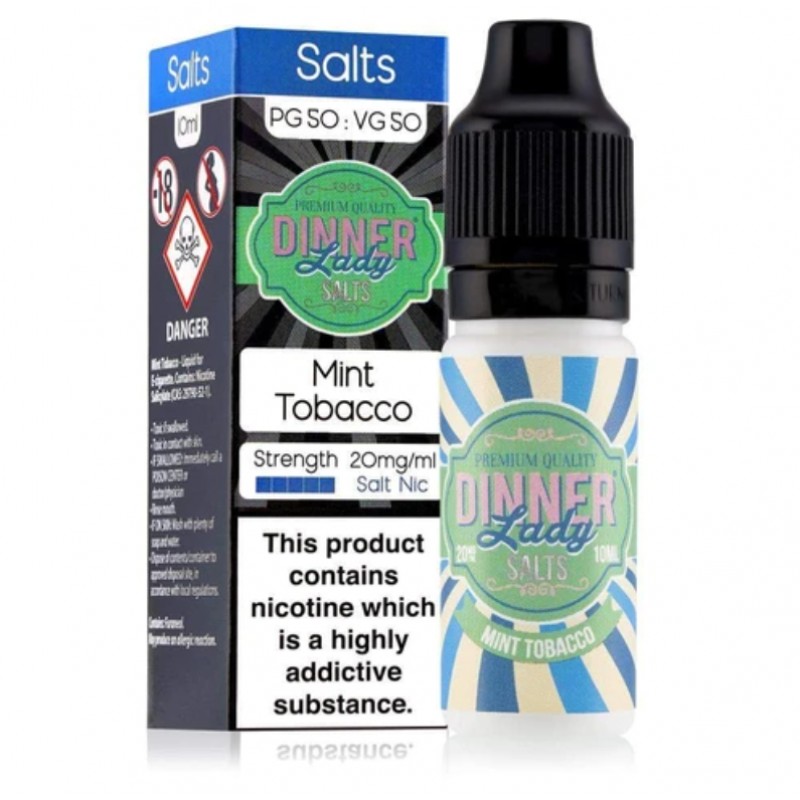 Dinner Lady Mint Tobacco Nic Salt 10ml