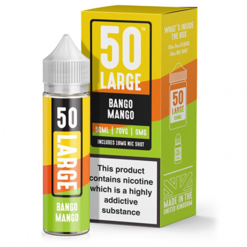 Large Juice Bango Mango Shortfill 50ml