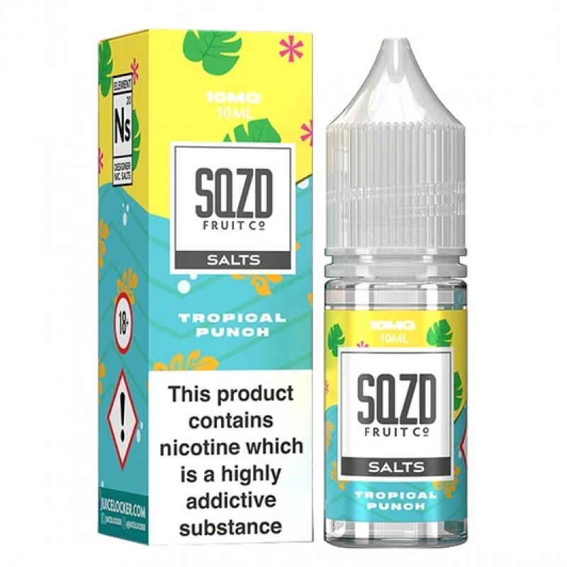 SQZD Tropical Punch Nic Salt 10ml