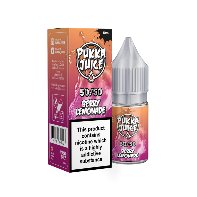 Pukka Juice Berry Lemonade E-liquid 10ml