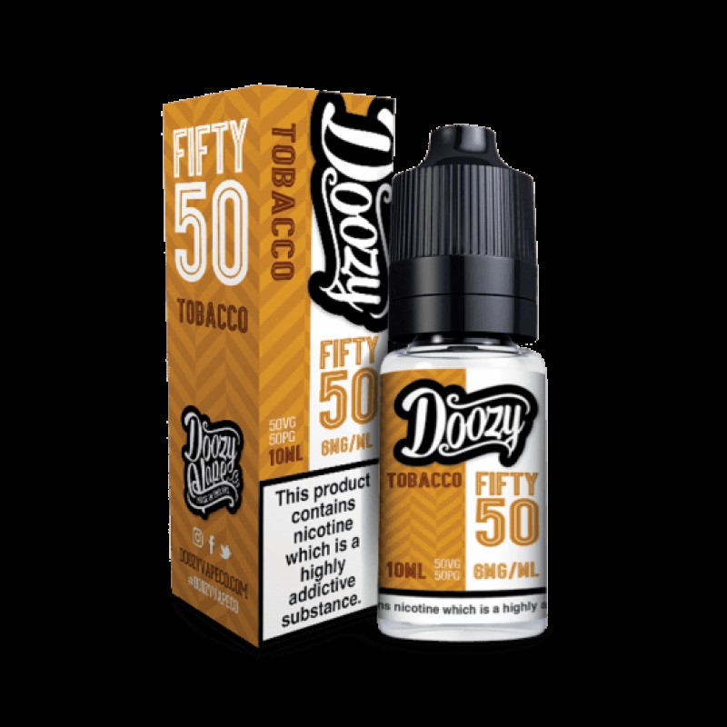Doozy Fifty 50 Tobacco E-liquid 10ml