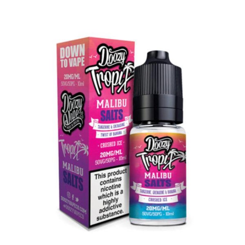 Doozy Tropix Malibu Nic Salt E-liquid 10ml