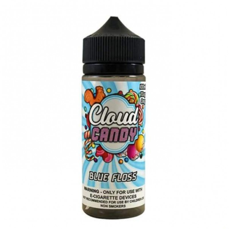 Cloud Candy Blue Floss Shortfill 100ml