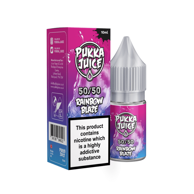 Pukka Juice Rainbow Blaze E-liquid 10ml