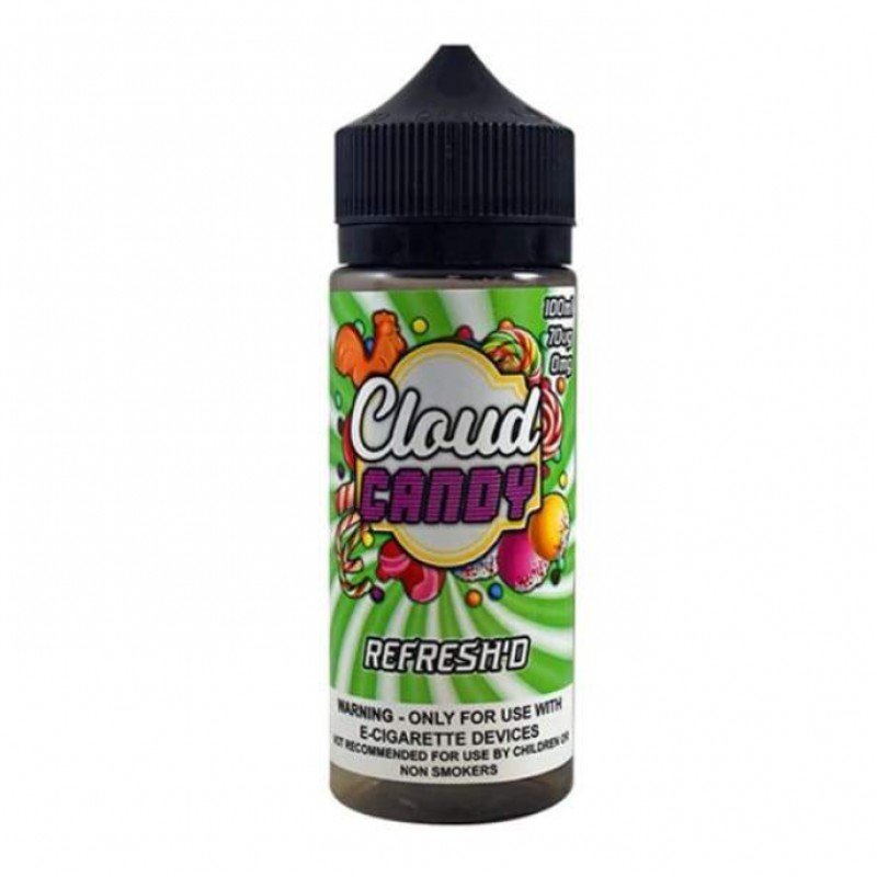 Cloud Candy Refresh'D Shortfill 100ml