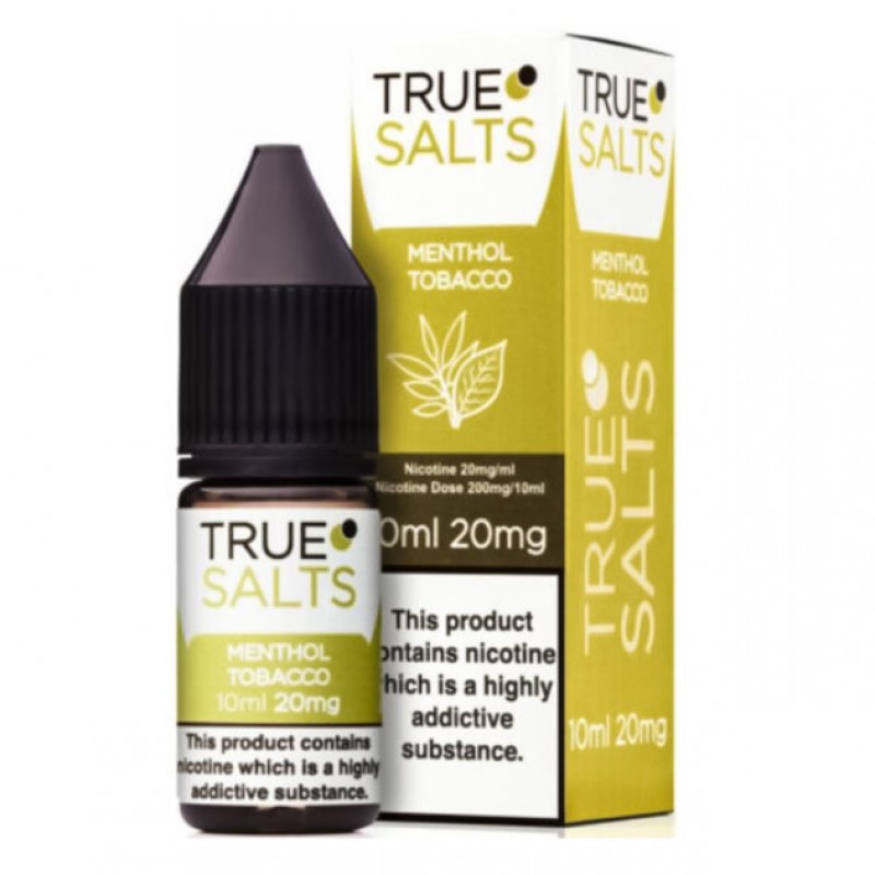 True Salts Menthol Tobacco Nic Salt 10ml