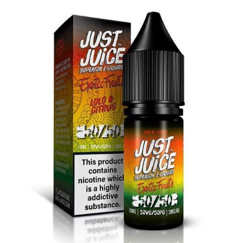 Just Juice Exotic Fruits 50/50 Lulo & Citrus E...