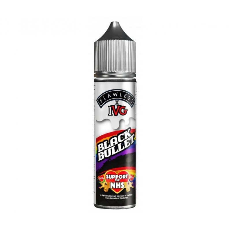 IVG x Flawless Black Bullet Shortfill 50ml