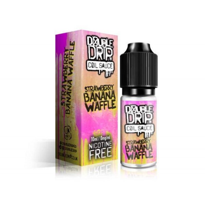 Double Drip Coil Sauce Strawberry Banana Waffle E-...