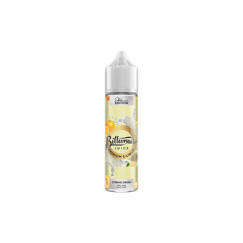 Billionaire Platinum Edition Citrine Crush 50ml Shortfill