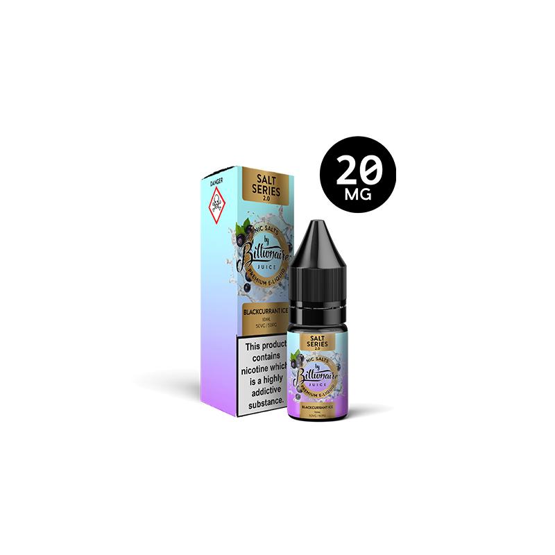 Billionaire 2.0 Series Blackcurrant Ice 10ml Nic Salts