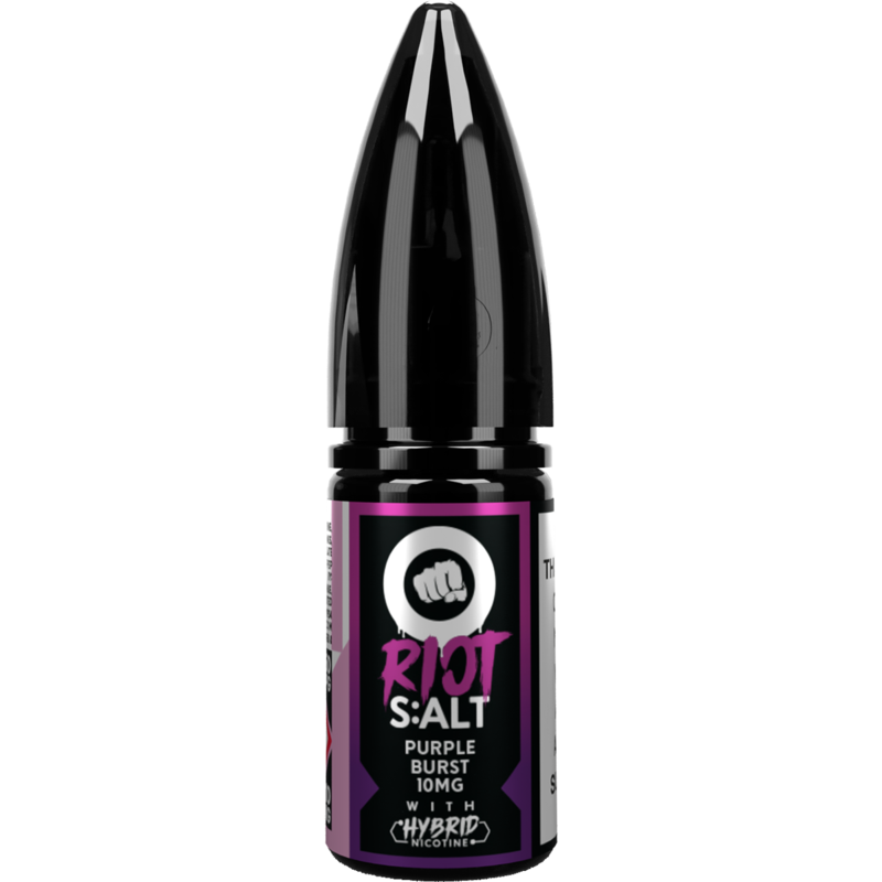 Riot Squad Purple Burst Hybrid Nic Salt E-liquid 10ml
