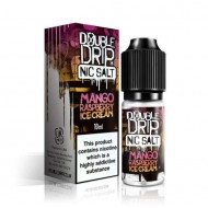 Double Drip Mango Raspberry Ice Cream Nic Salt 10m...
