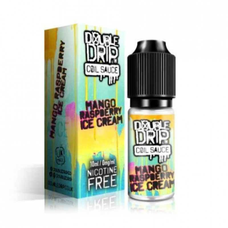 Double Drip Coil Sauce Mango Raspberry Ice Cream E-liquid 10ml