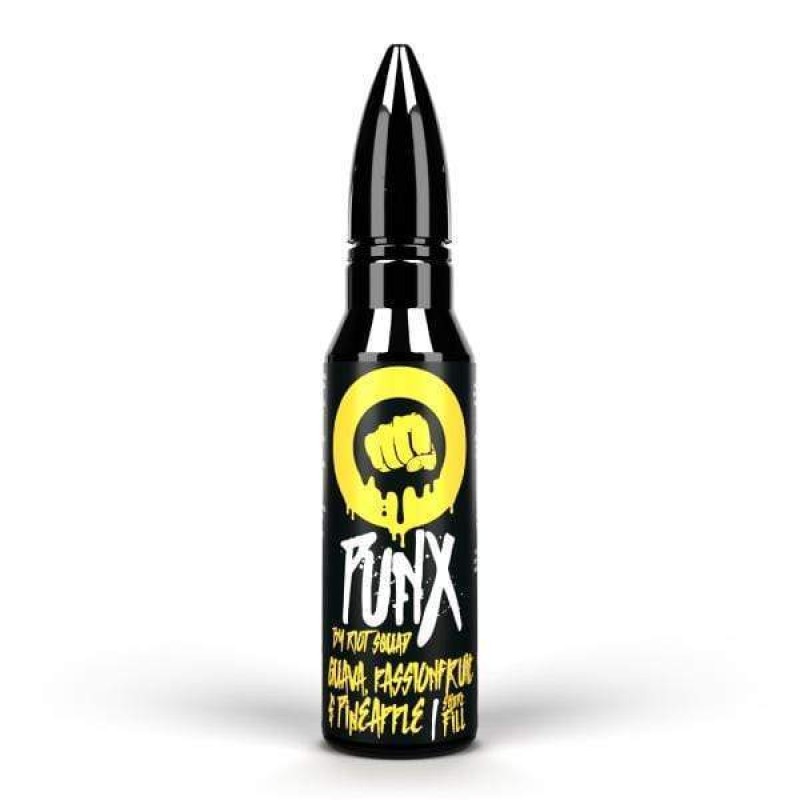 Riot Squad Punx Guava, Passionfruit & Pineapple Shortfill 50ml