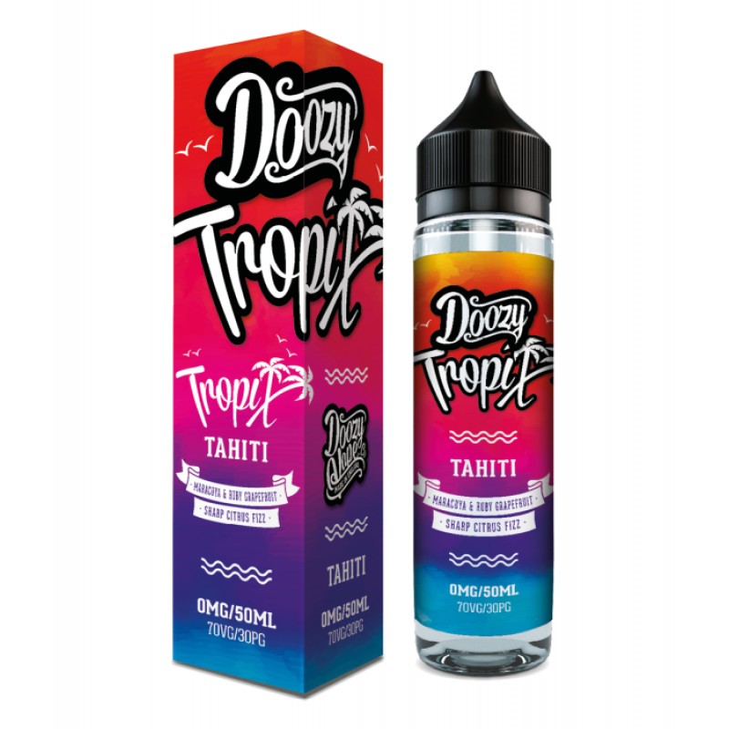 Doozy Vape Co Tropix Range Tahiti Shortfill E-liqu...