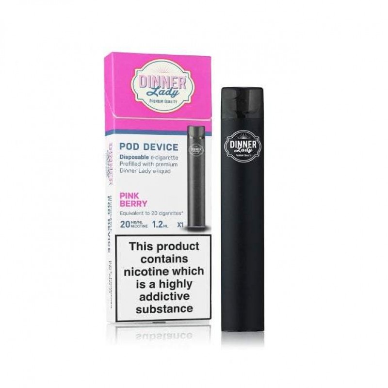 Dinner Lady Pink Berry Disposable Vape