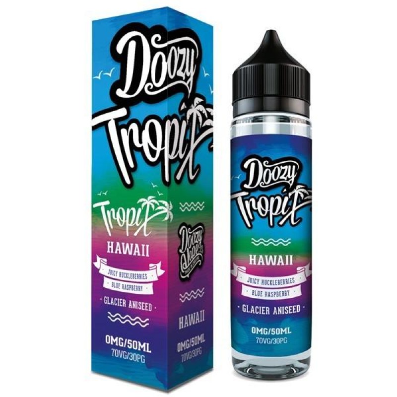 Doozy Vape Co Tropix Range Hawaii Shortfill E-liqu...