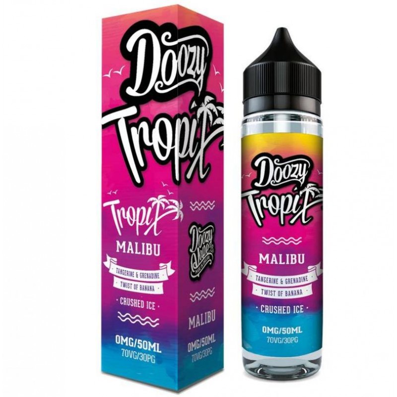 Doozy Vape Co Tropix Range Malibu Shortfill E-liqu...