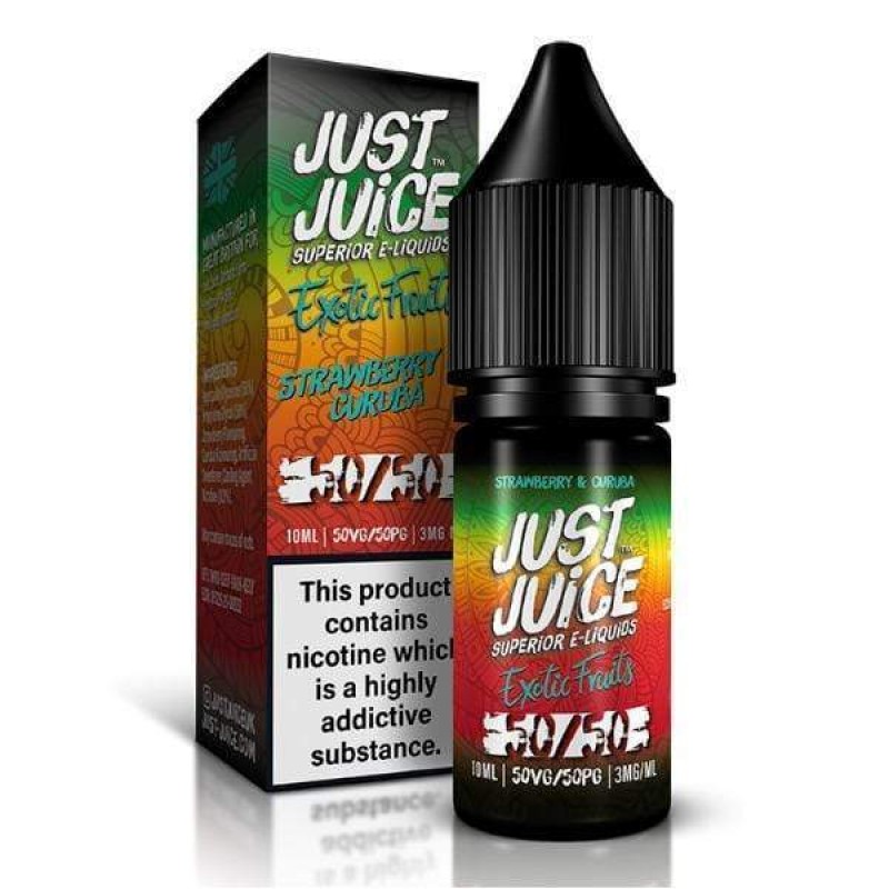 Just Juice Exotic Fruits 50/50 Strawberry & Cu...