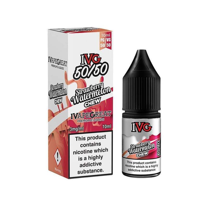 IVG 50/50 Strawberry Watermelon Chew E-liquid 10ml