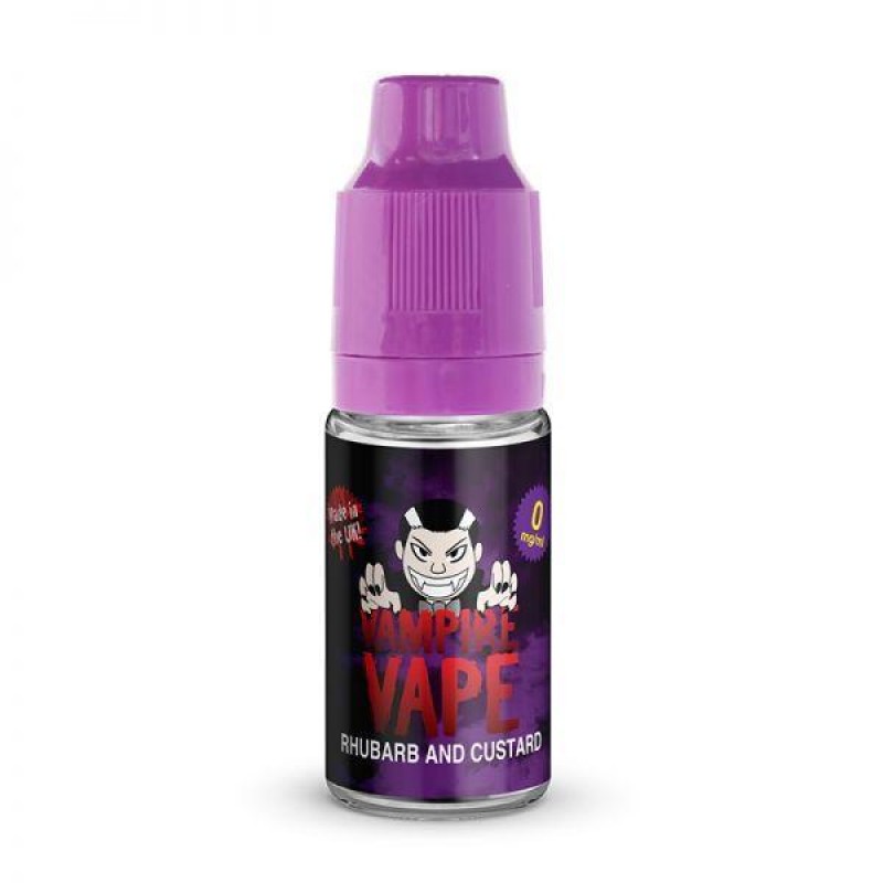 Vampire Vape Rhubarb & Custard E-liquid 10ml
